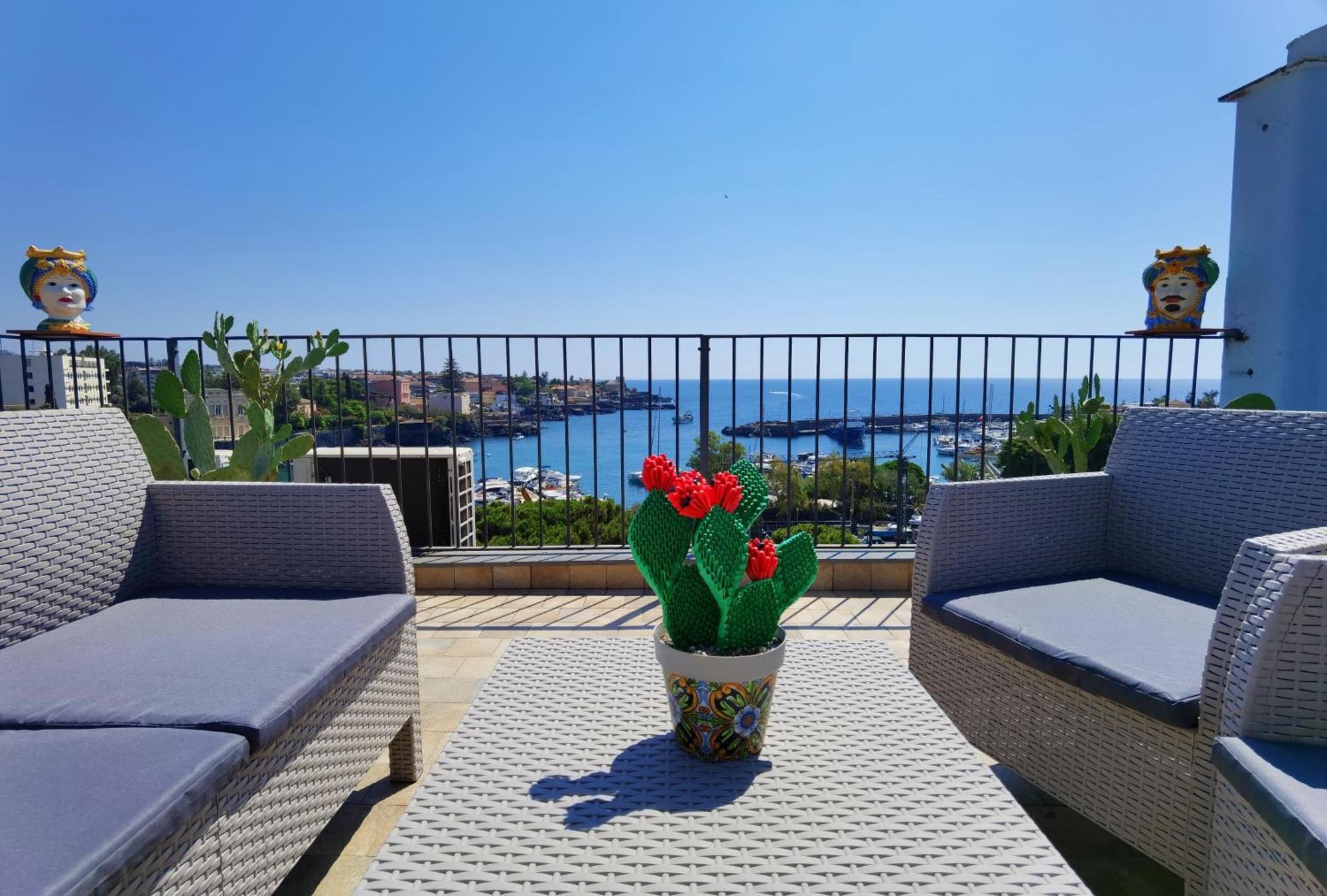 Вілла Luxury Sisters House "Il Mare Sole" Катанія Екстер'єр фото